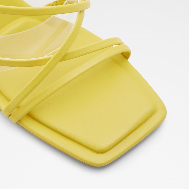 Aldo Lysegrøn Mode Jennifer Strappy Højhælet Sandal Blokhæl