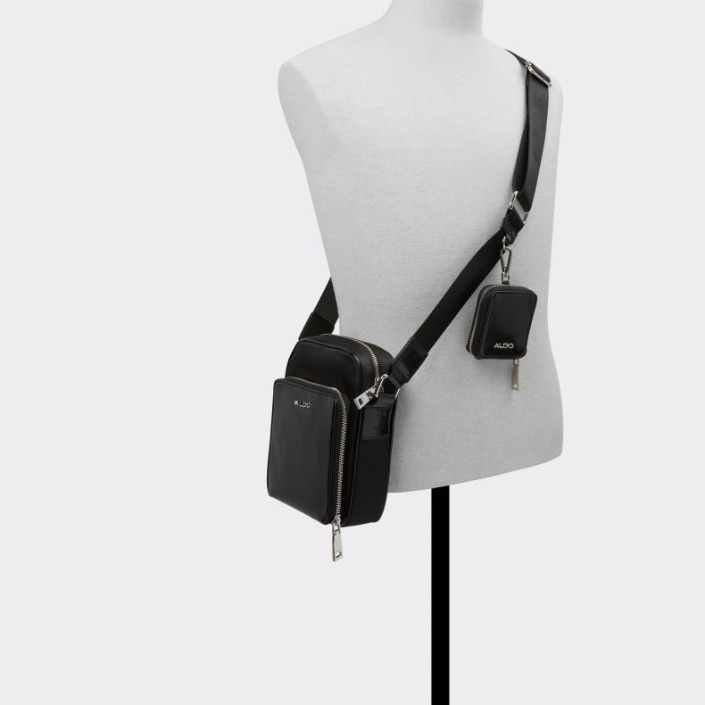 Mode Sort Aldo Ny Ankomst Jeriralian Crossbody Taske