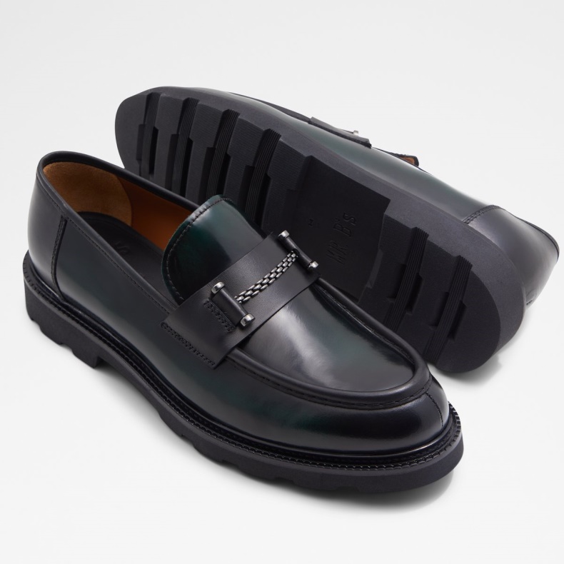 Aldo New Arrival Juveler Loafer Mørkegrøn Mode