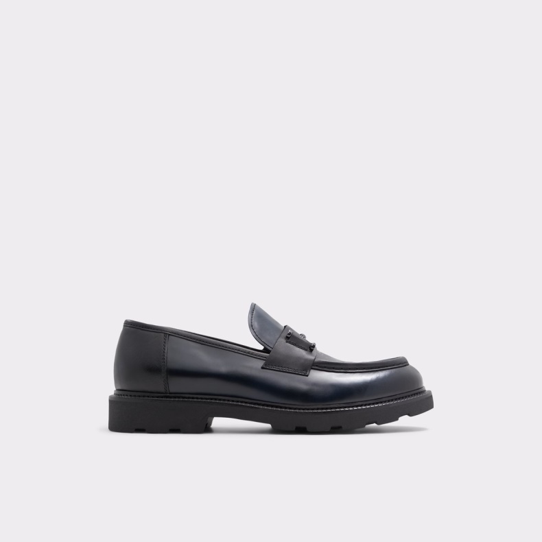 Aldo Mode Nye Juveler Loafer Marineblå