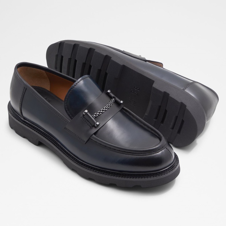 Aldo Mode Nye Juveler Loafer Marineblå
