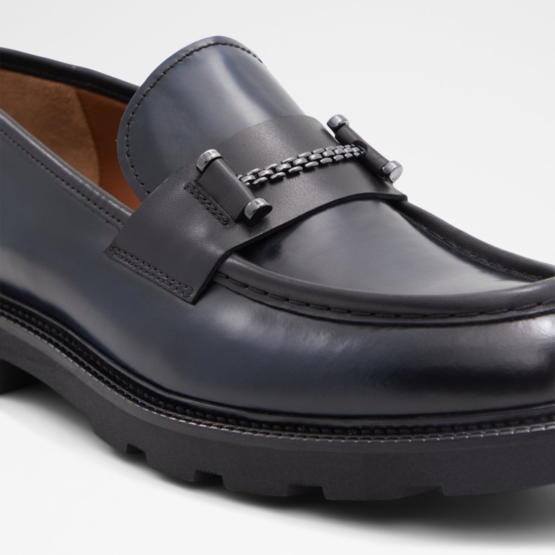 Aldo Mode Nye Juveler Loafer Marineblå