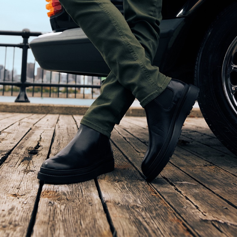 Sort Mode Aldo Jiro Chelsea Støvle