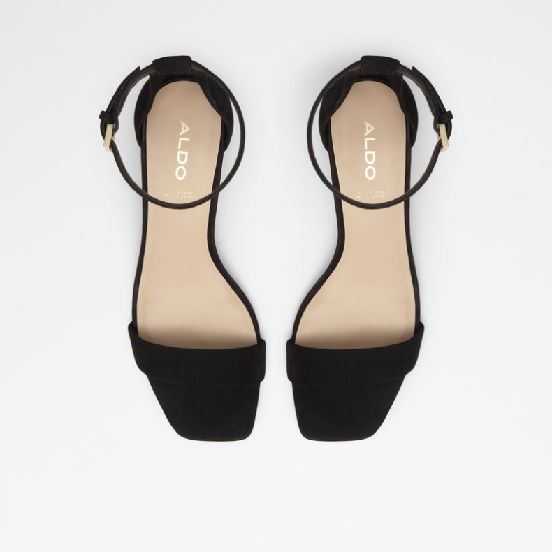 Sort Læder Nubuck Mode Aldo Kedeaviel