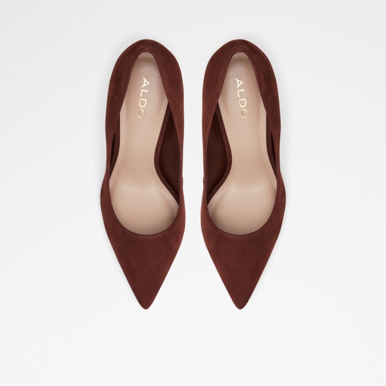 Kennedi Pump Fashion Aldo Mørkebrun