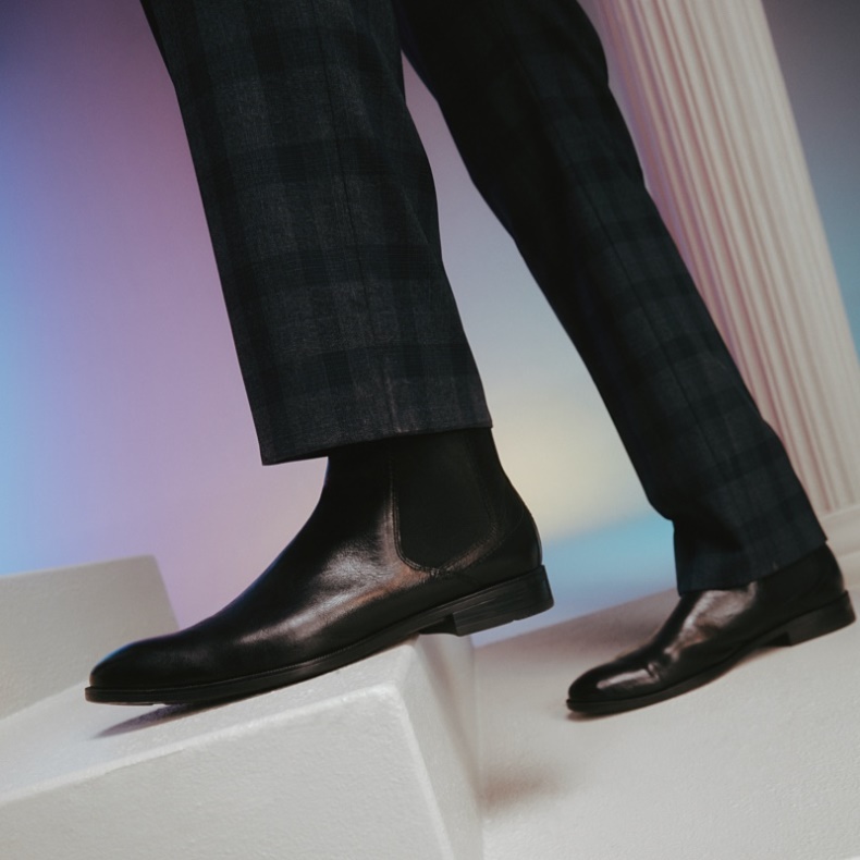 Aldo Fashion Sort Læder Glat Kindarumflex