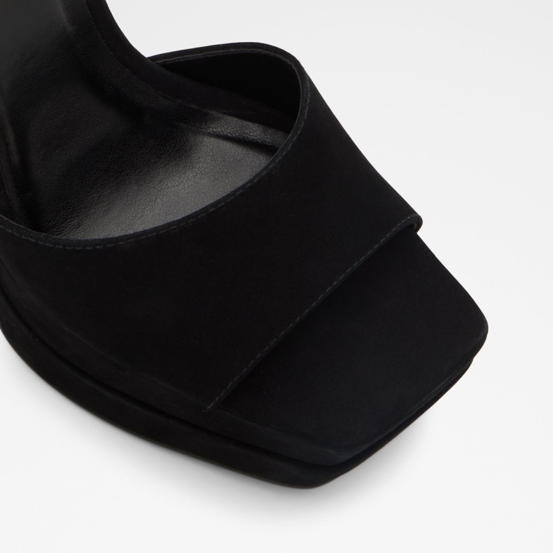 Sort Aldo Fashion Koresisk Sandal Stilethæl