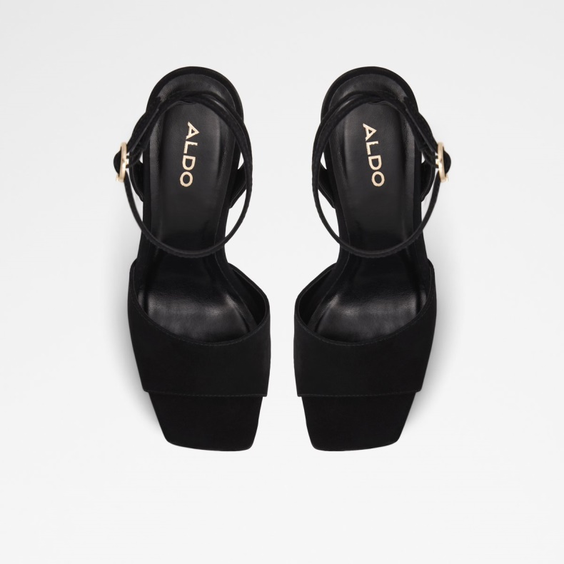 Sort Aldo Fashion Koresisk Sandal Stilethæl