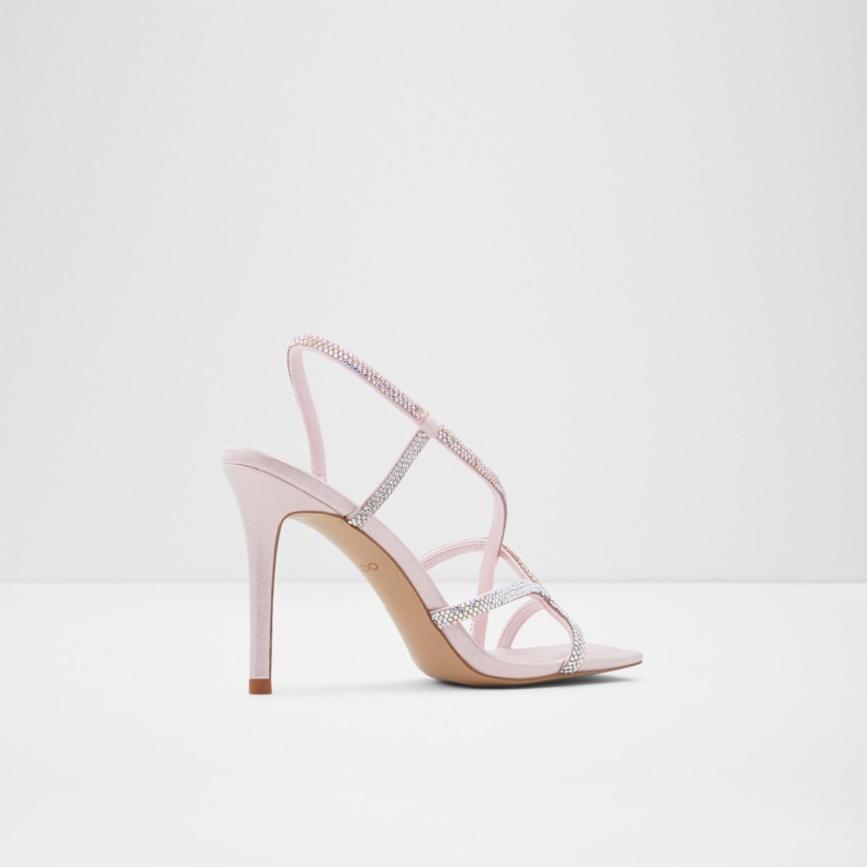 Aldo Krolewna Strappy Højhælet Sandal Stilethæl Lys Pink Mode