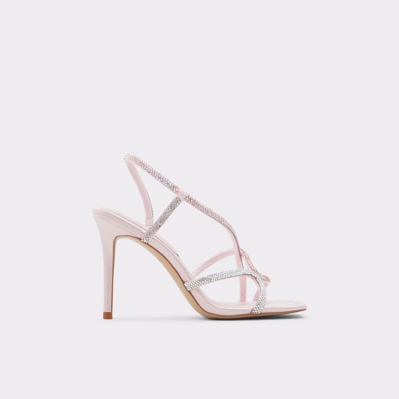 Mode Lys Pink Ny Ankomst Krolewna Strappy Højhælet Sandal Stilethæl Aldo