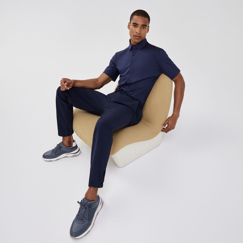 Aldo Fashion Kyanite Jogger Sål Sneaker Jogger Sål Marineblå