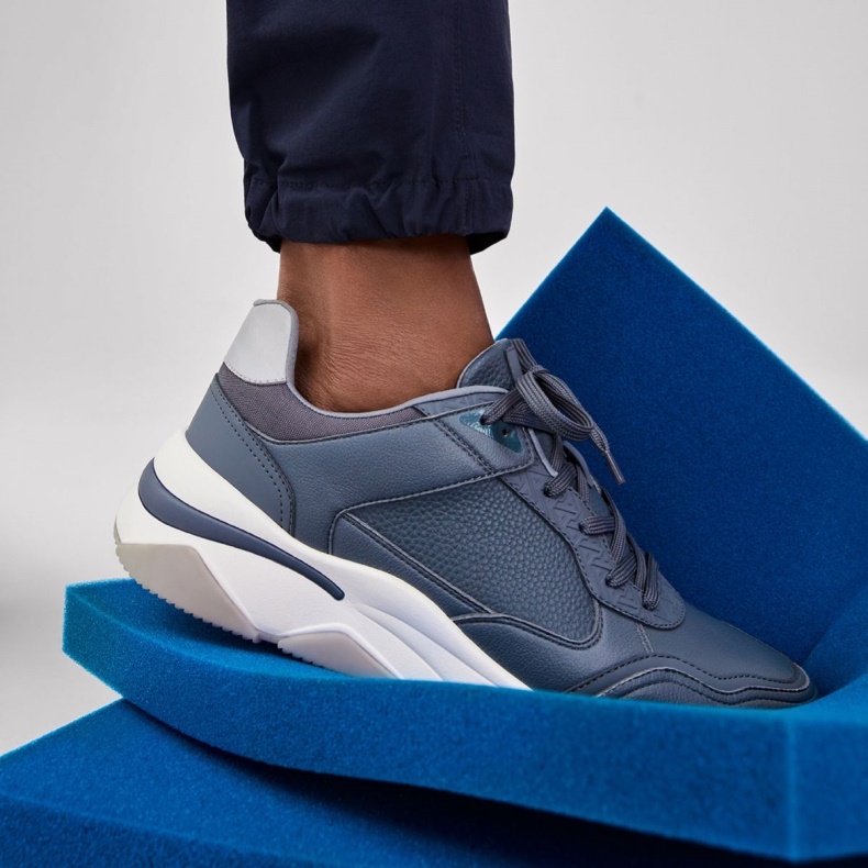 Aldo Fashion Kyanite Jogger Sål Sneaker Jogger Sål Marineblå