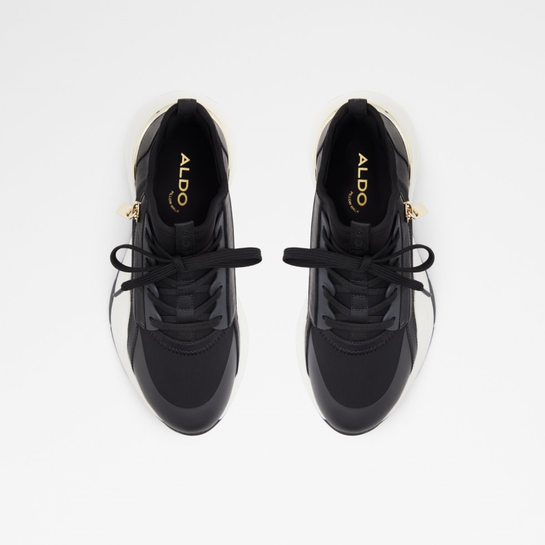 Sort Mode Aldo Labedar Wedge Sneaker Jogger Sål