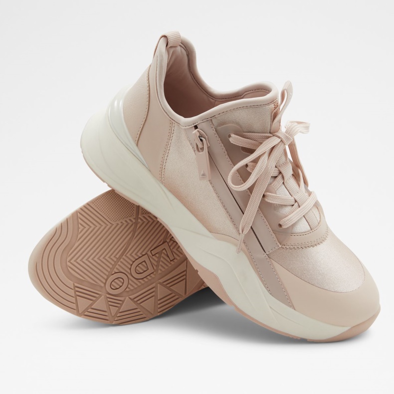 Aldo Labedar Wedge Sneaker Jogger Sål Lys Pink Mode