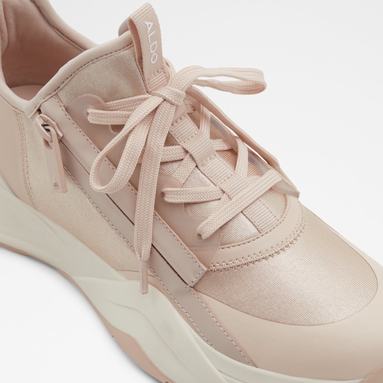Aldo Labedar Wedge Sneaker Jogger Sål Lys Pink Mode