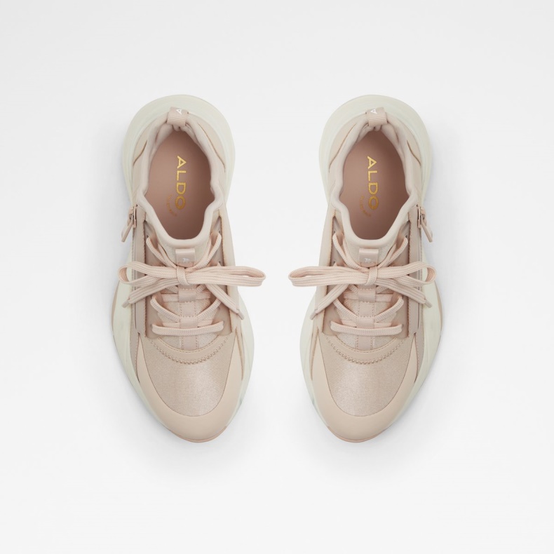 Aldo Labedar Wedge Sneaker Jogger Sål Lys Pink Mode