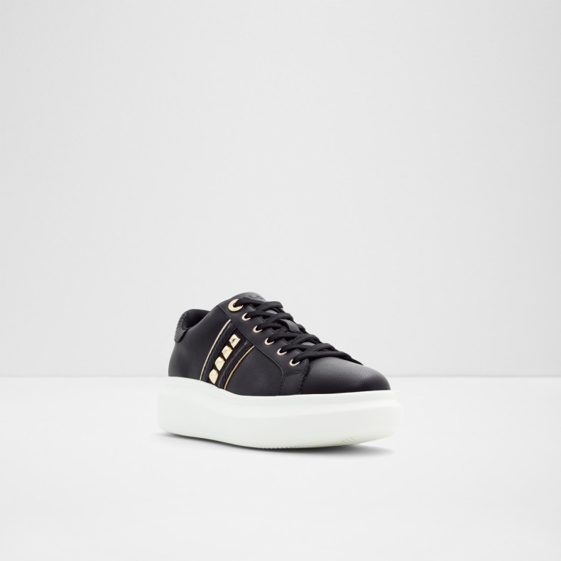 Sort Ny Ankomst Larou Lav Top Sneaker Platform Mode Aldo