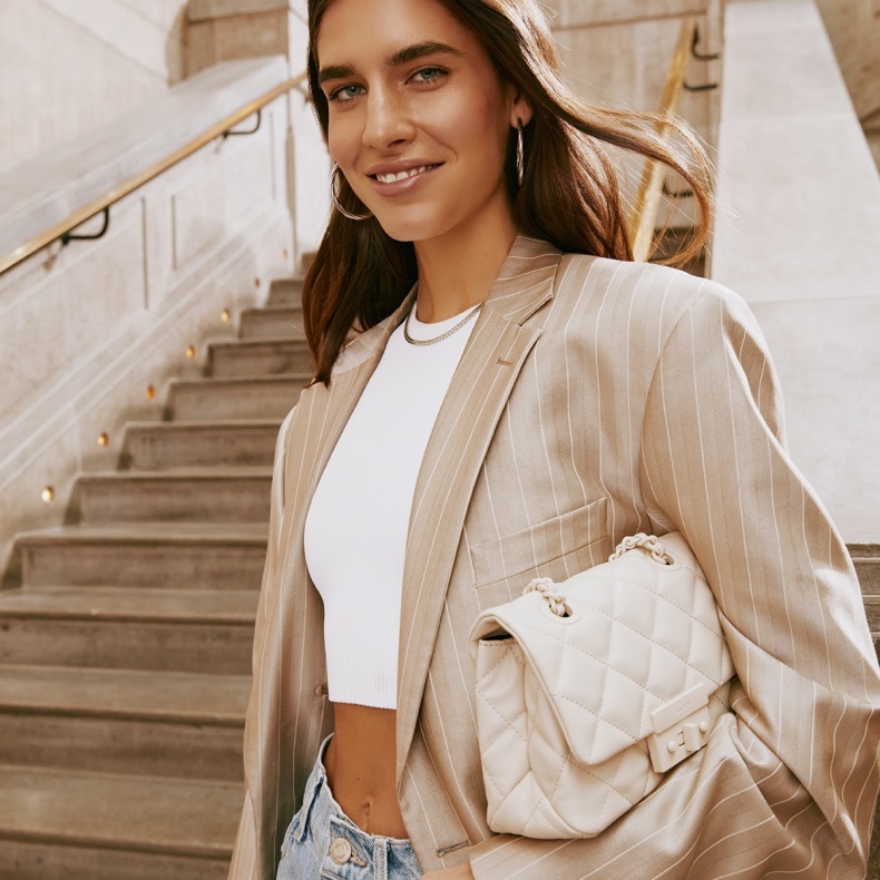 Mode Mellembeige Aldo Latisse Crossbody Taske