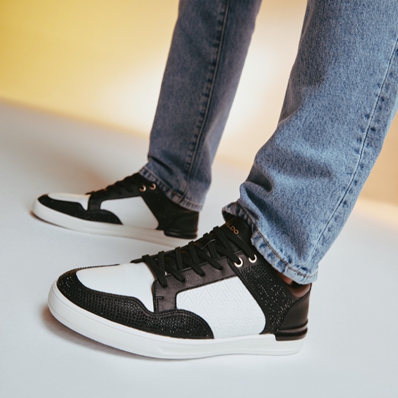 Aldo Fashion Lauder Sort Syntetisk Skinnende