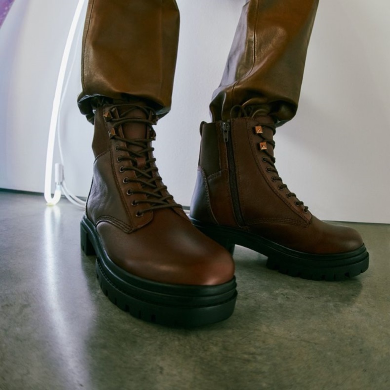 Mode Mørkebrun Aldo Spring