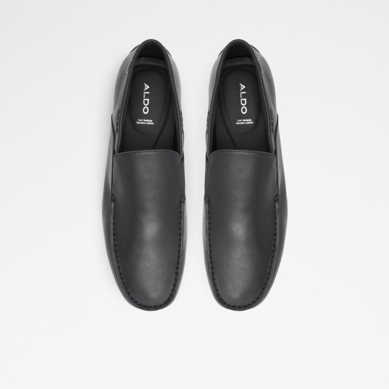 Aldo Sort Læder Glat Mode Leibelt