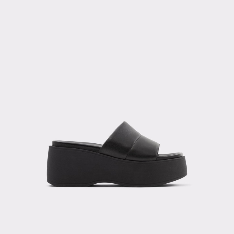Sort Aldo Mode Libby Kile Sandal Kilehæl