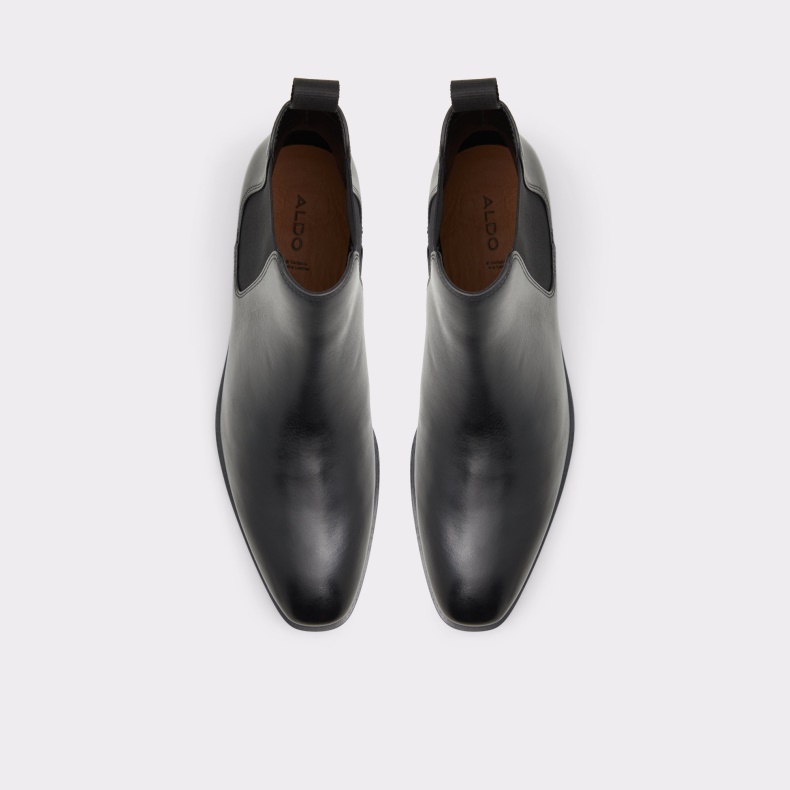 Aldo Fashion Sort Linguam Chelsea Støvle