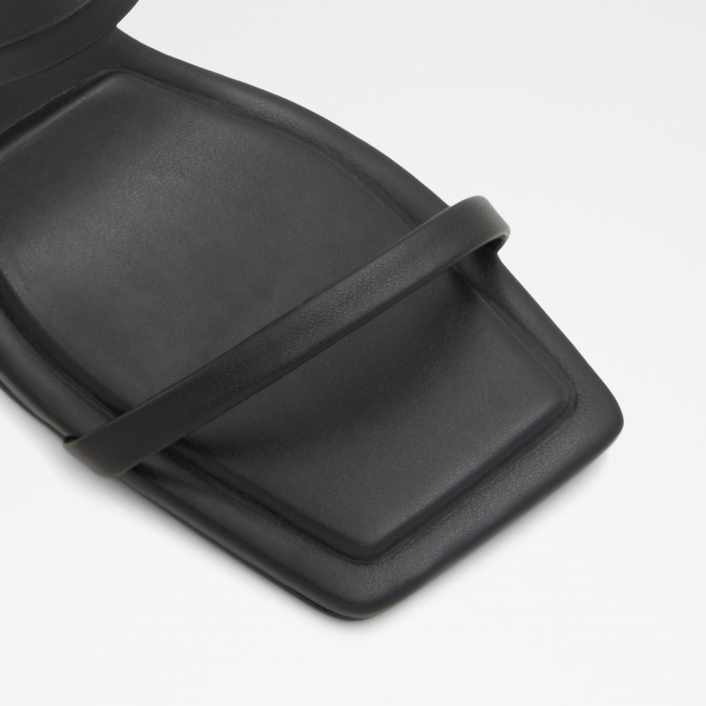 Sort Aldo Fashion Lokurr Sling Back Sandal Med Hæl