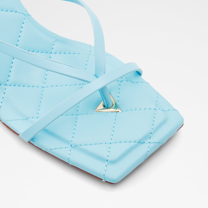 Mode Lyseblå Loni Strappy Højhælet Sandal Blokhæl Aldo