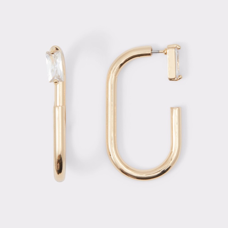 Sidste Chance Lupe øreringe Mode Aldo Guld-klar Multi