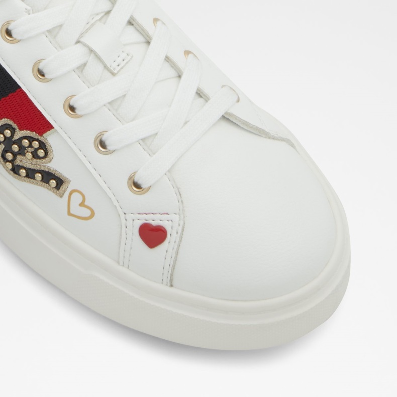 Hvid Aldo Fashion Lovealways Low Top Sneaker Cup Sål