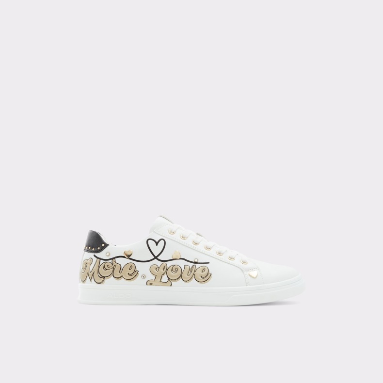 Aldo Fashion Hvid Lovewalk Lav Top Sneaker
