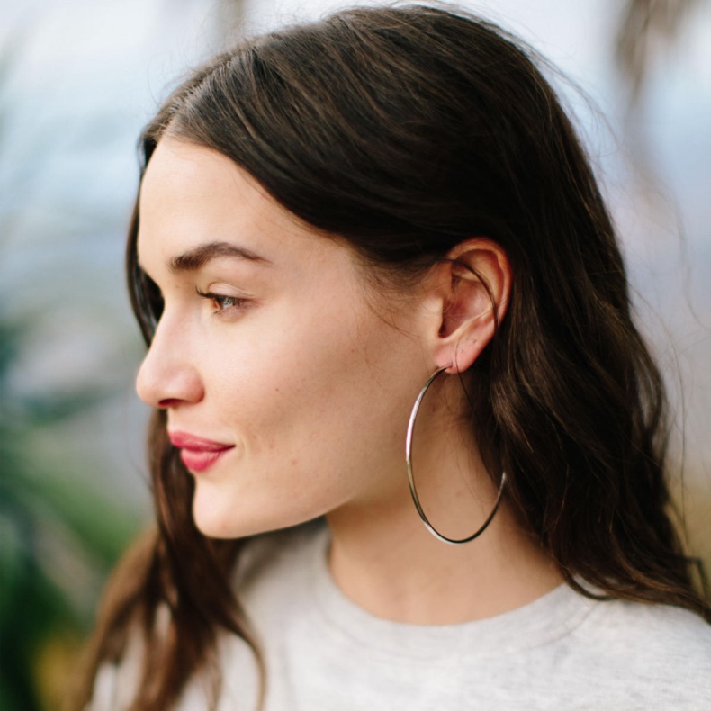 Aldo Fashion Sølv Sidste Chance Lovima Hoop øreringe