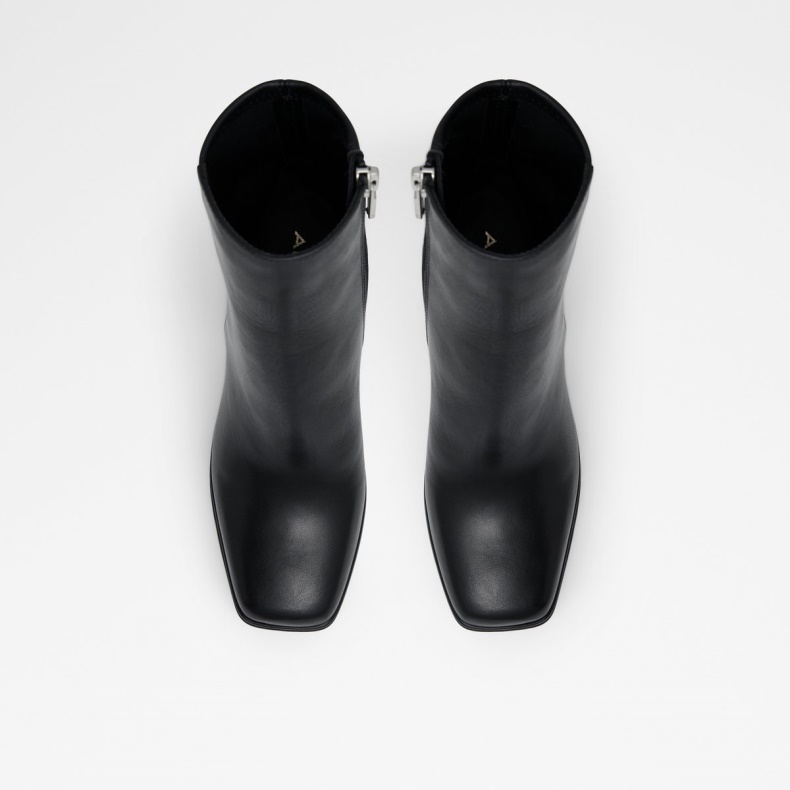 Sort Syntetisk Glat Mode Aldo Ny Ankomst Mabel Platform Ankelstøvle Platform