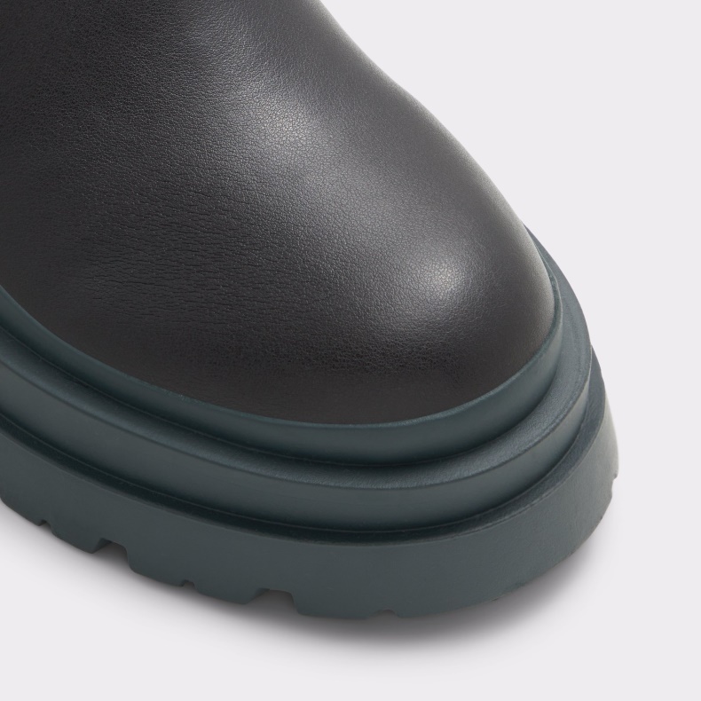 Fashion Sort Syntetisk Glat Aldo Ny Ankomst Majorr Knæhøj Støvleskosål