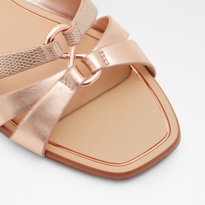 Rosa Guld Marassi Sling Back Sandal Fashion Aldo
