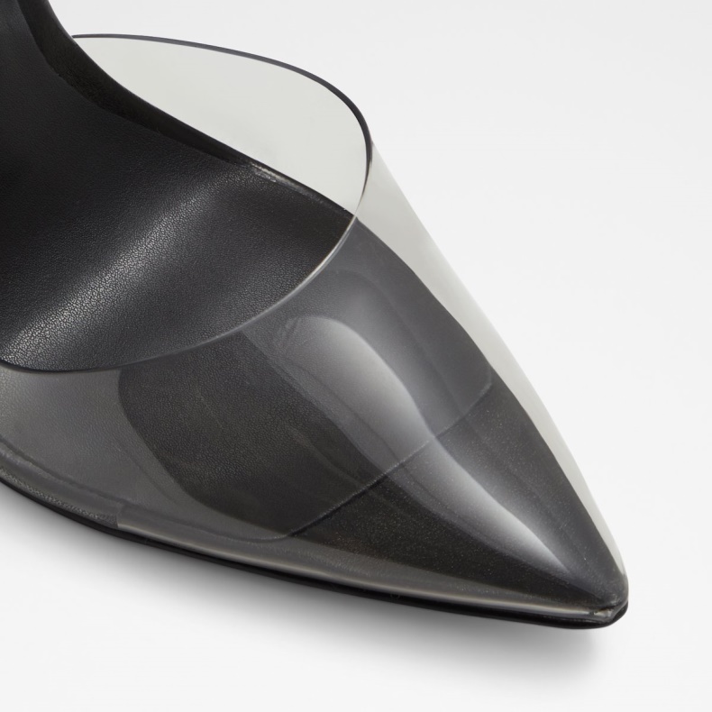 Sort Mode Aldo Marie Sling Back Højhælet Stilethæl