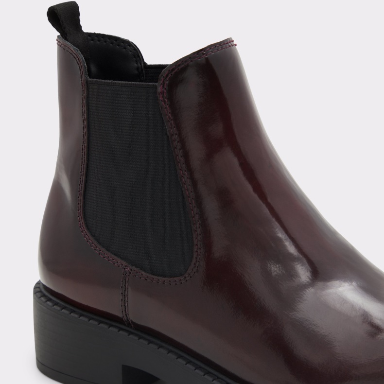 Aldo Fashion Bordo New Arrival May Chelsea Boot Lug Sål