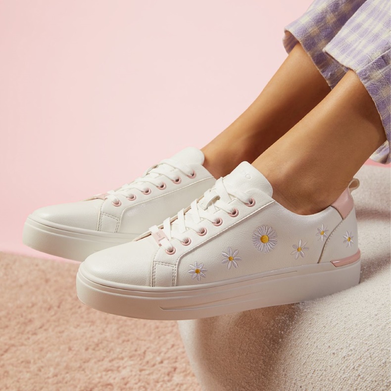 Mode Aldo Meadow Lav Top Sneaker Pink