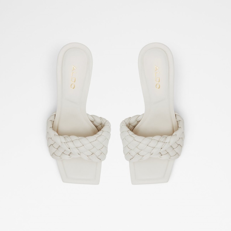 Milano Højhælet Sandal Stilethæl Mode Hvid Aldo