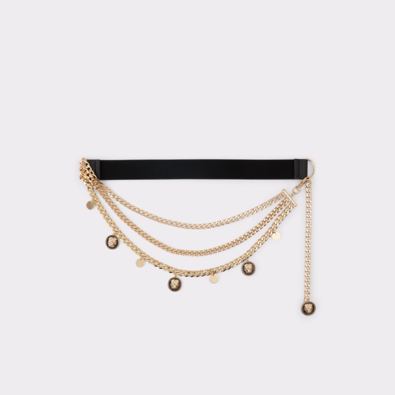 Sort-guld Multi Mireinwan Bælte Aldo Mode