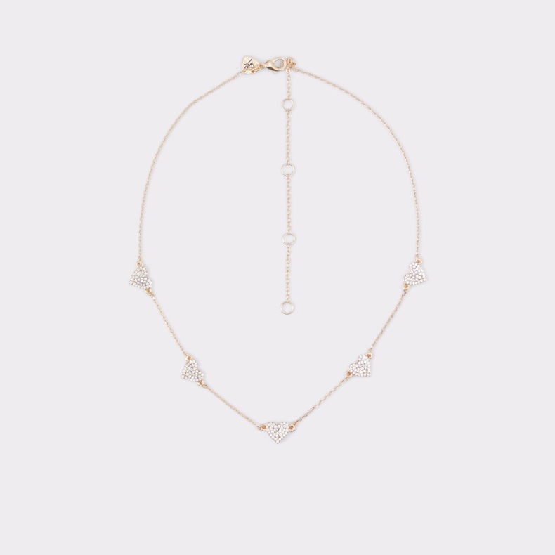 Fashion Aldo Udsolgt Miroahar Halskæde Guld-klar Multi