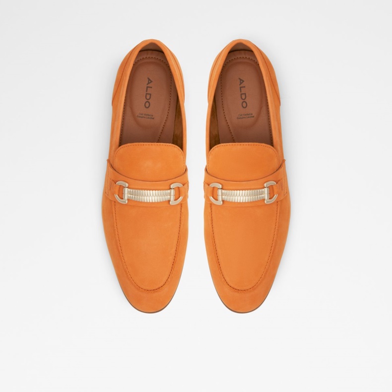 Aldo Fashion Orange Monetto Loafer