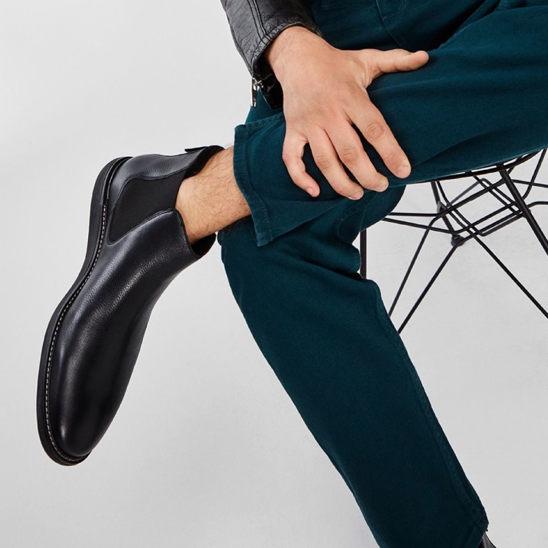 Sort Moongrip Chelsea Støvle Aldo Mode