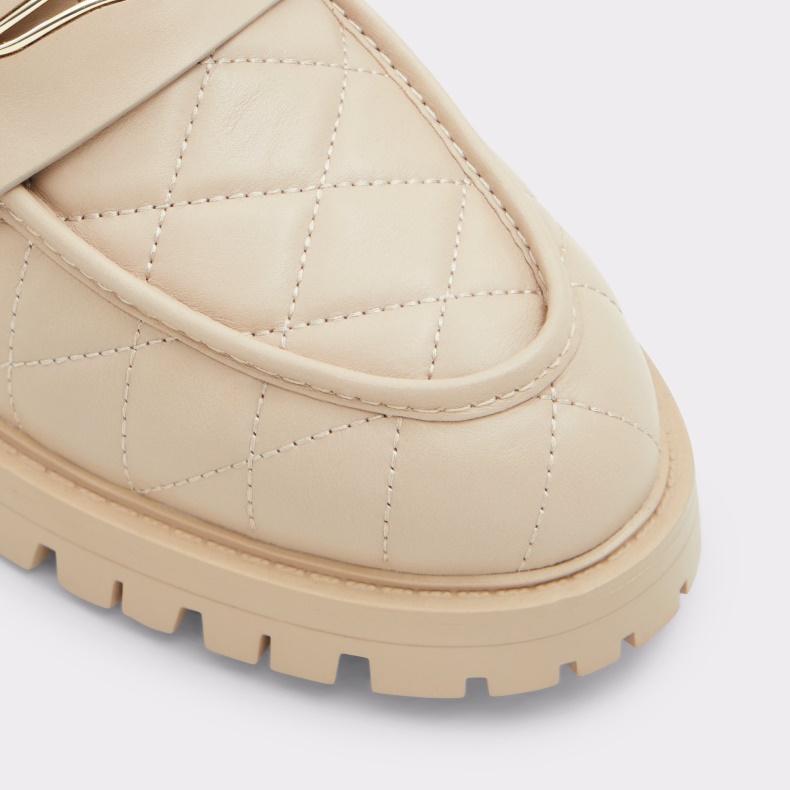 Aldo Fashion Lys Beige Moxy Loafer Lugsål