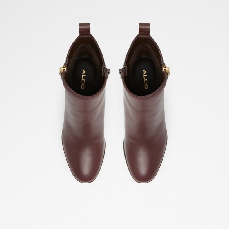 Mørkebrunt Læder Blandet Materiale Aldo Fashion Noemieflex