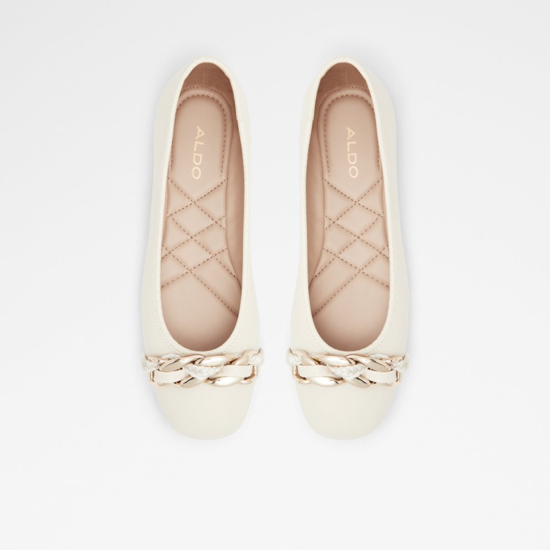 Aldo Hvid Mode Ocalirin Ballerina