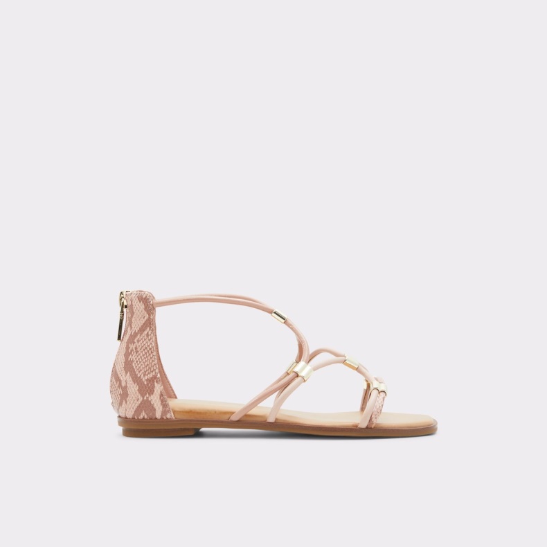 Aldo Pink Fashion Oceriwenflex Flad Sandal Med Stropper
