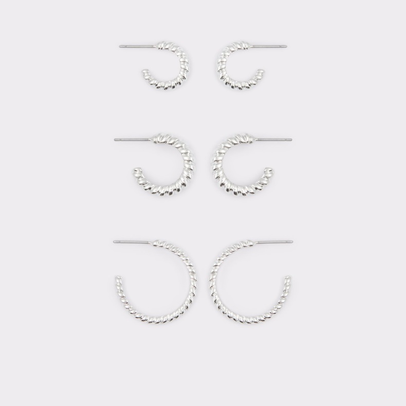 Mode Sølv Sidste Chance Ocoelin Hoop øreringe Aldo