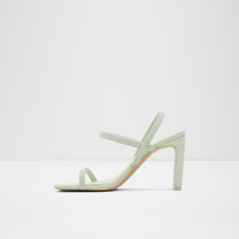 Lysegrøn Aldo Mode Okurr Strappy Højhælet Sandal Blokhæl